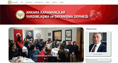 Desktop Screenshot of ankaraman.org